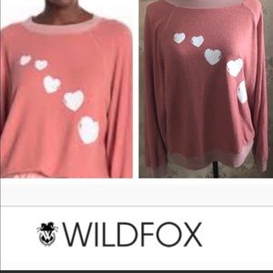 WILDFOX HEART TRACKS TOP